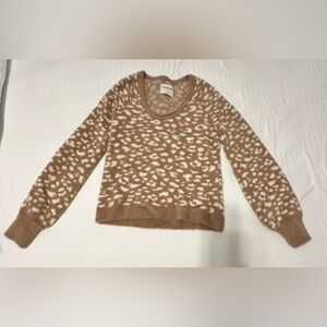 VERY cozy Abercrombie sweater. Not necessarily cropped but shorter.